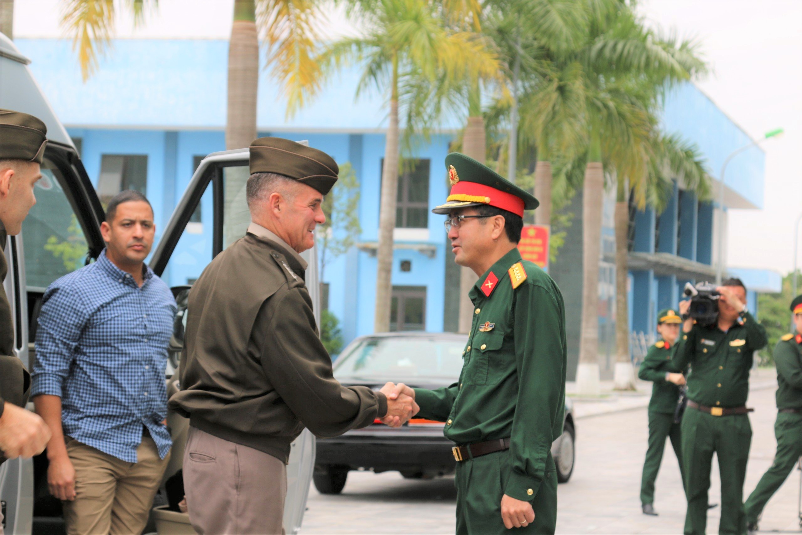 Đoàn công tác Tư lệnh Lục quân Ấn Độ Dương – Thái Bình Dương Mỹ thăm và làm việc tại Cục Gìn giữ hòa bình Việt Nam